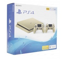 Игровая приставка PlayStation 4 Slim (золото)